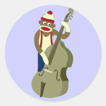 Socket Monkey Upright Bass Player