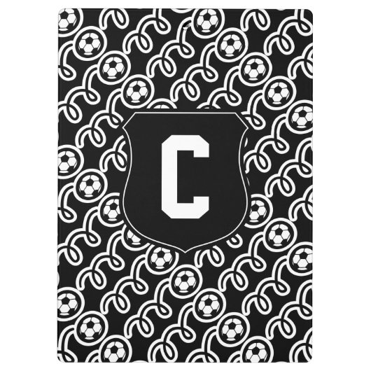 Socket | Personalize monogram Klembord (Achterkant)