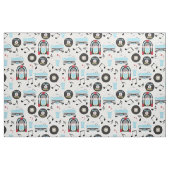  sockets van de 50s stof (Fat Quarter)