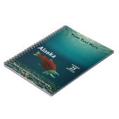 Sockeye Salmon - Alaska Verzendkosten Notitieboek (Linkerzijde)