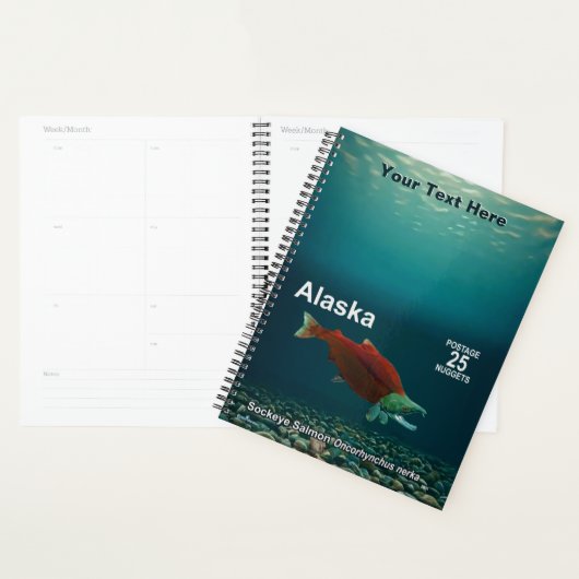 Sockeye Salmon - Alaska Verzendkosten Planner (Display)