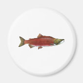 Sockeye Salmon Magneet (Voorkant)