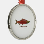 Sockeye Salmon Ornament (Rechts)