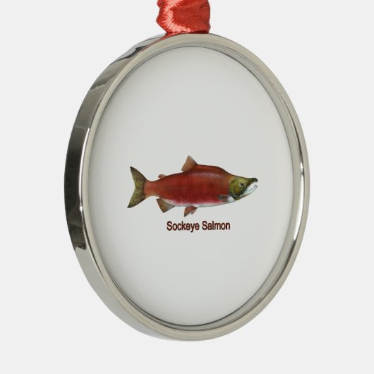 Sockeye Salmon Ornament (Rechts)