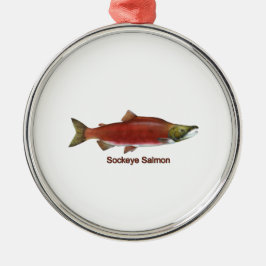 Sockeye Salmon Ornament
