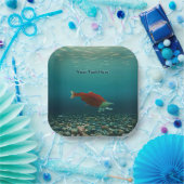 Sockeye Salmon Papieren Bordje (Feest)