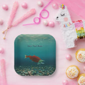 Sockeye Salmon Papieren Bordje (Feest)