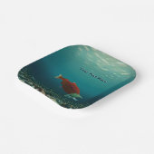 Sockeye Salmon Papieren Bordje (Gebogen)