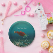 Sockeye Salmon Papieren Bordje (Feest)