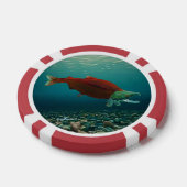 Sockeye Salmon Poker Chips (Enkel)
