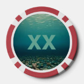 Sockeye Salmon Poker Chips (Achterkant)