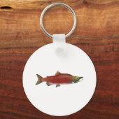 Sockeye Salmon Sleutelhanger (Voorkant)