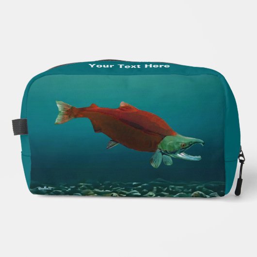 Sockeye Salmon Toilettasje (Voorkant)