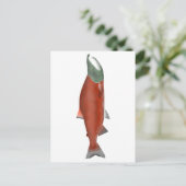 Sockeye Salmon - Zachte Fase Briefkaart (Staand voorkant)