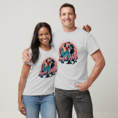Sockhop 50s Dans Retro Koppel Graphic T-shirt (Unisex)