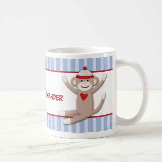 SOCKO-apen - Aangepaste koffie-Mok Koffiemok (Rechts)