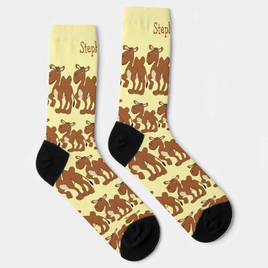 Socks Bactrian Camel Design Sokken (Rechts)