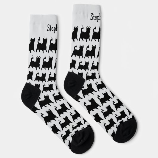 Socks Black Bull Design Sokken (Rechts)