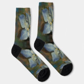 Socks - Blue Poinsettia Sokken (Rechts)