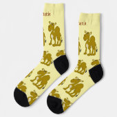 Socks Camel Design Sokken (Links)