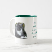 Socks Cat Mok - pas aan (Voorkant links)