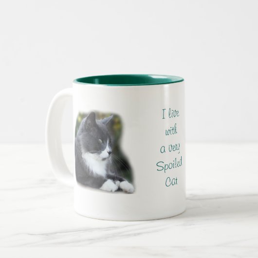 Socks Cat Mok - pas aan (Voorkant links)