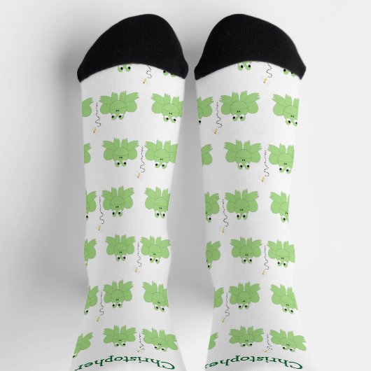 Socks Frogs And Dragonfly Design Sokken (Top)