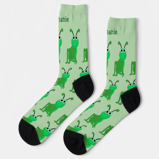 Socks Grasshopper Design Sokken (Links)