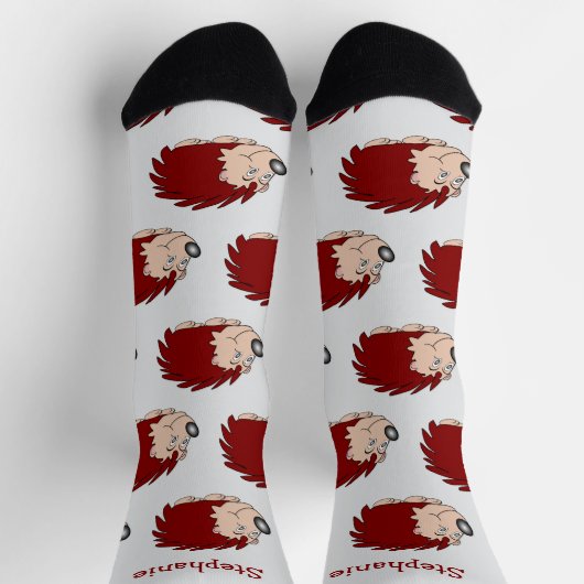 Socks Hedgehog Design Sokken (Top)