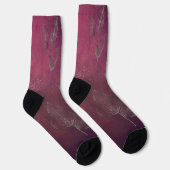 Socks in Cranberry voor mannen Sokken (Rechts)