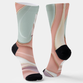 Socks in stylish abstract graphic sokken