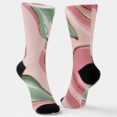Socks in stylish abstract graphic sokken (Gebogen)