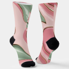 Socks in stylish abstract graphic sokken