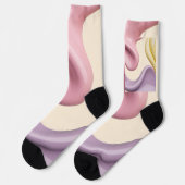 Socks in stylish abstract graphic sokken (Links)