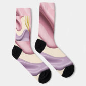Socks in stylish abstract graphic sokken (Rechts)