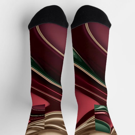 Socks in stylish abstract graphic sokken (Top)