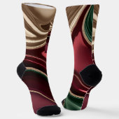 Socks in stylish abstract graphic sokken (Gebogen)