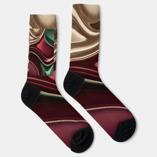 Socks in stylish abstract graphic sokken (Rechts)