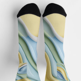 Socks in stylish abstract graphic sokken