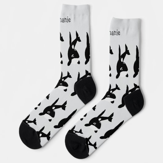 Socks Killer Whale Design Sokken (Links)