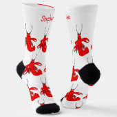 Socks Lobster Design Sokken (Gebogen)