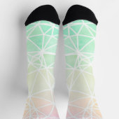 Socks met lage poly Ombre Sokken (Top)