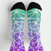 Socks met lage poly Ombre Sokken (Top)