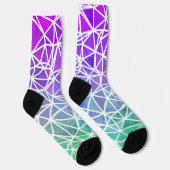 Socks met lage poly Ombre Sokken (Rechts)