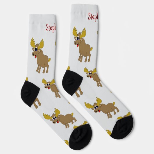 Socks Moose Design Sokken (Rechts)