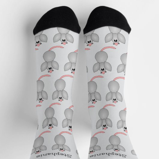 Socks Mouse Design Sokken (Top)