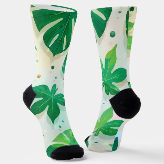 Socks of Leaves Sokken (Gebogen)