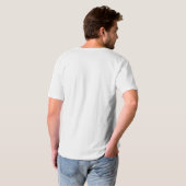 Socks op flops t-shirt (Achterkant volledig)