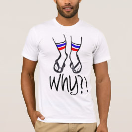 Socks op flops t-shirt