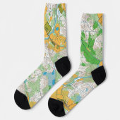 Socks - Orienteering map1 Sokken (Links)